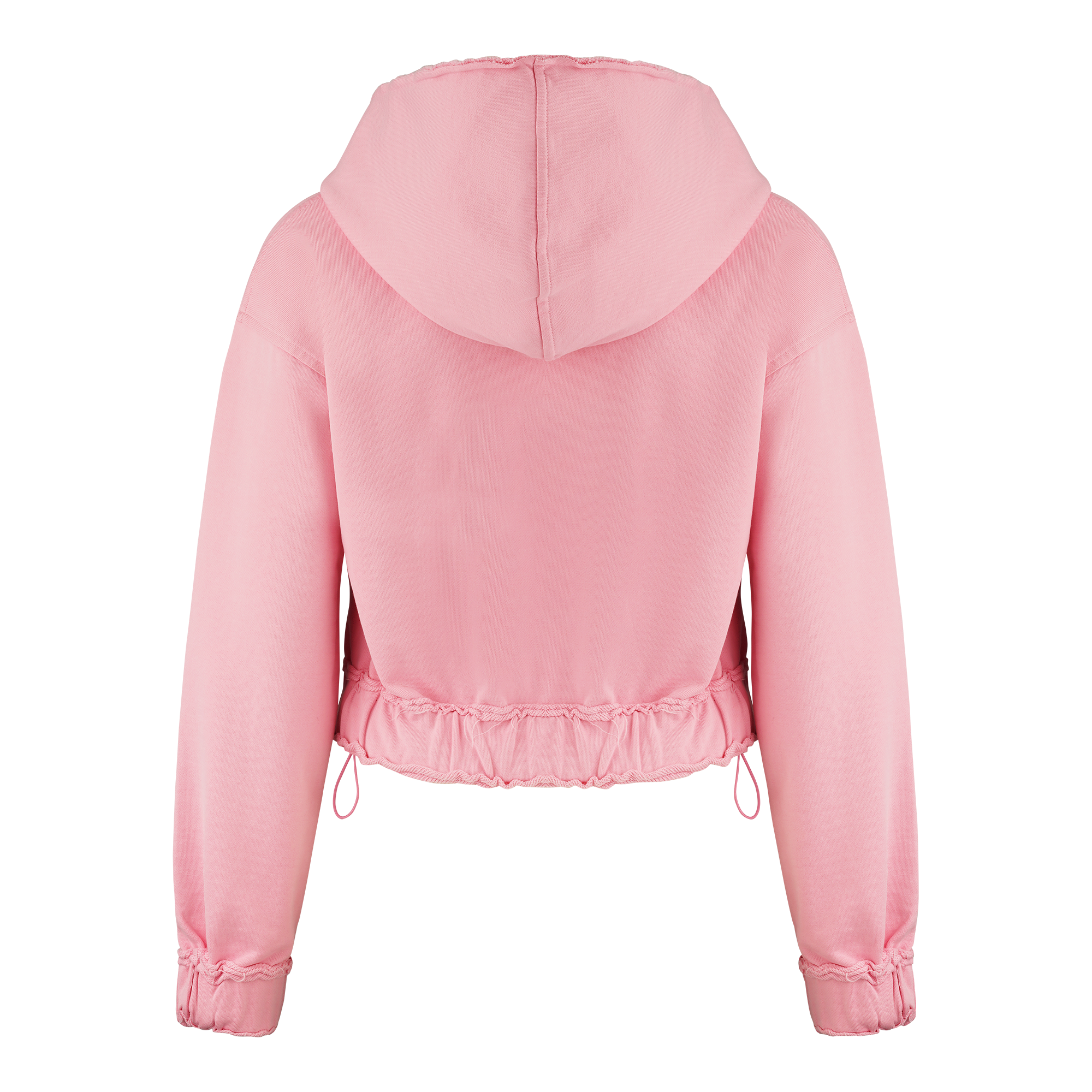 Honeymood - Cropped Zip Hoodie