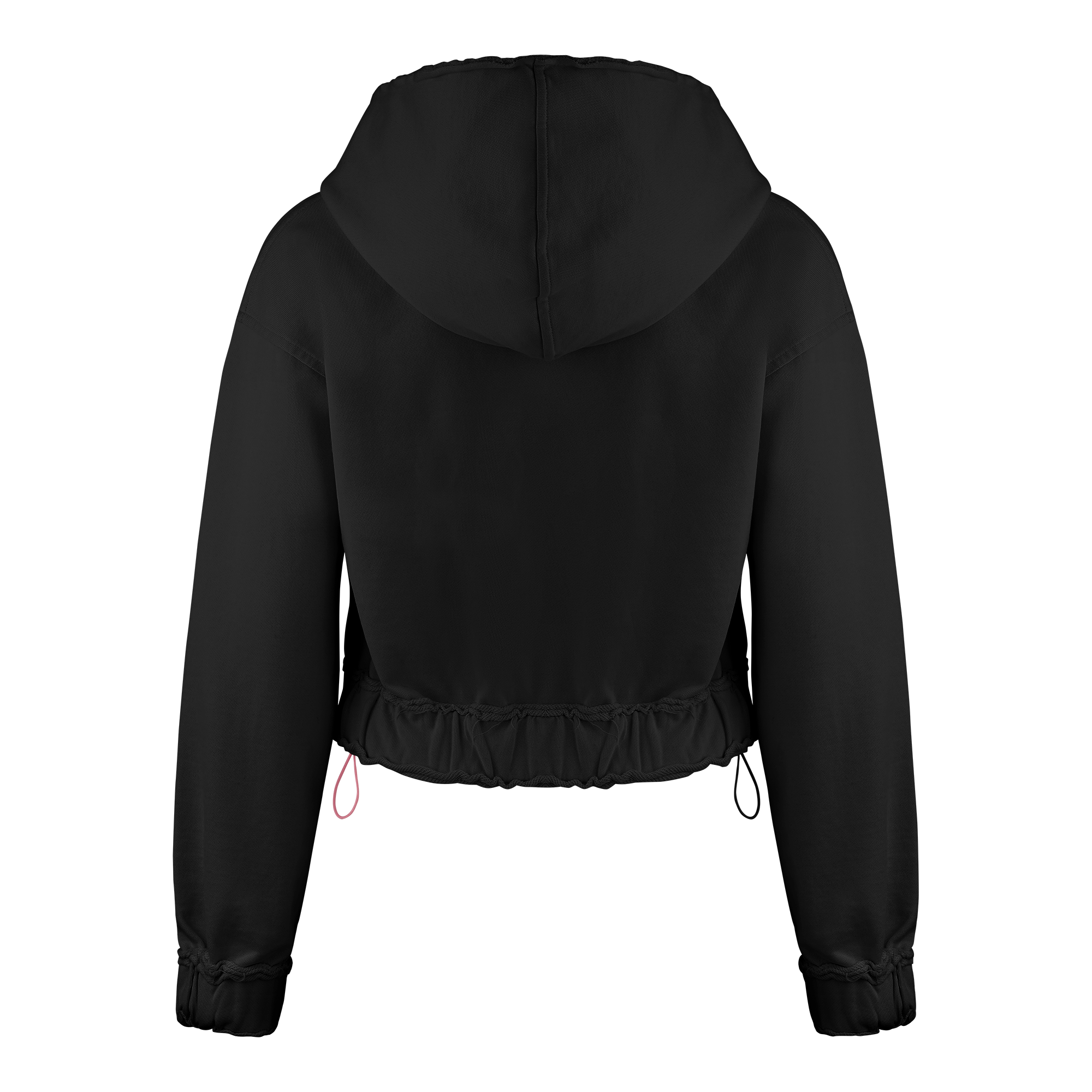 Honeymood - Cropped Zip Hoodie